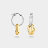 Two tone earring