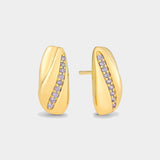 Purple earrings
